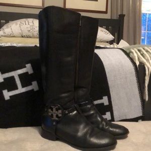 Tory Burch Knee High Riding Boots